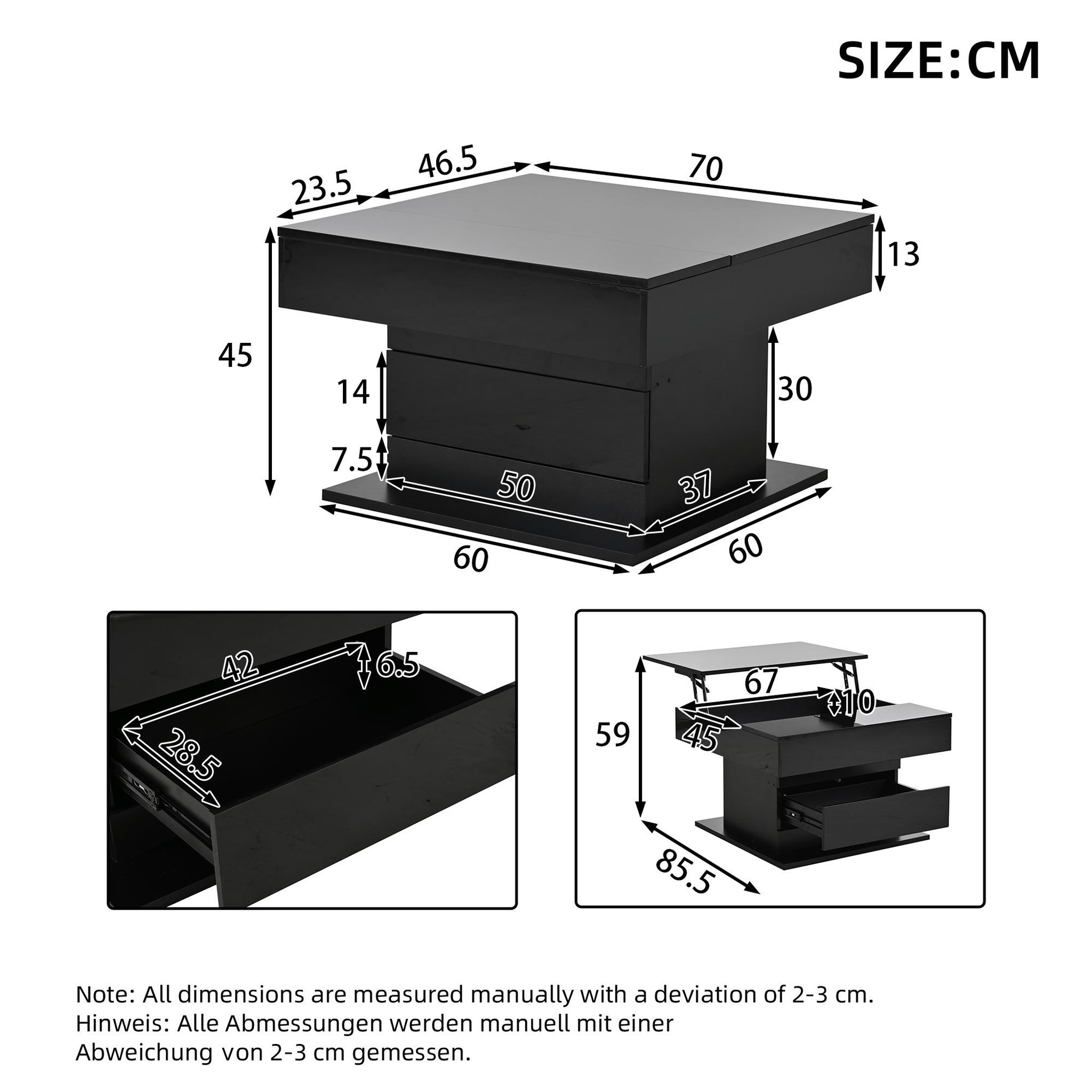 Voir la diapositive 3 : MERAX Table basse