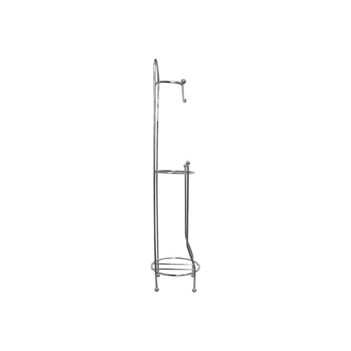 FIVE Dérouleur de Papier Toilette  Réserve  65cm Argent