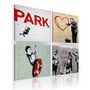 Voir la diapositive 1 : Paris Prix Tableau Imprimé  Banksy - Inspiration Urbaines