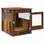 Voir la diapositive 5 : VIDAXL Meuble de cage chiens vieux bois 64,5x80x71cm bois d ingénierie