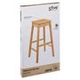 Voir la diapositive 4 : Paris Prix Lot de 4 Tabourets de Bar  Bambou  75cm Naturel
