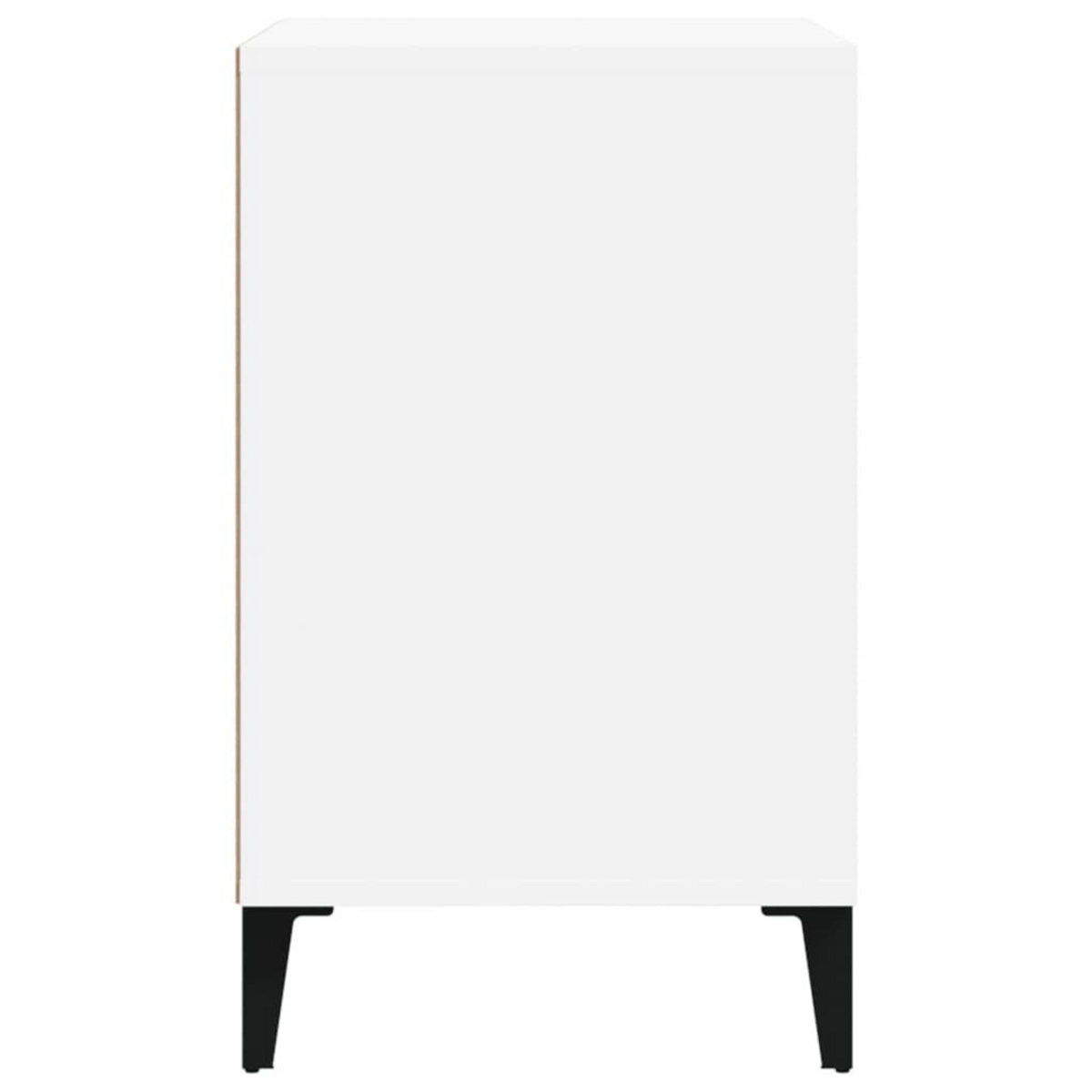 VIDAXL Armoire a chaussure Blanc brillant 102x36x60 cm Bois ingenierie
