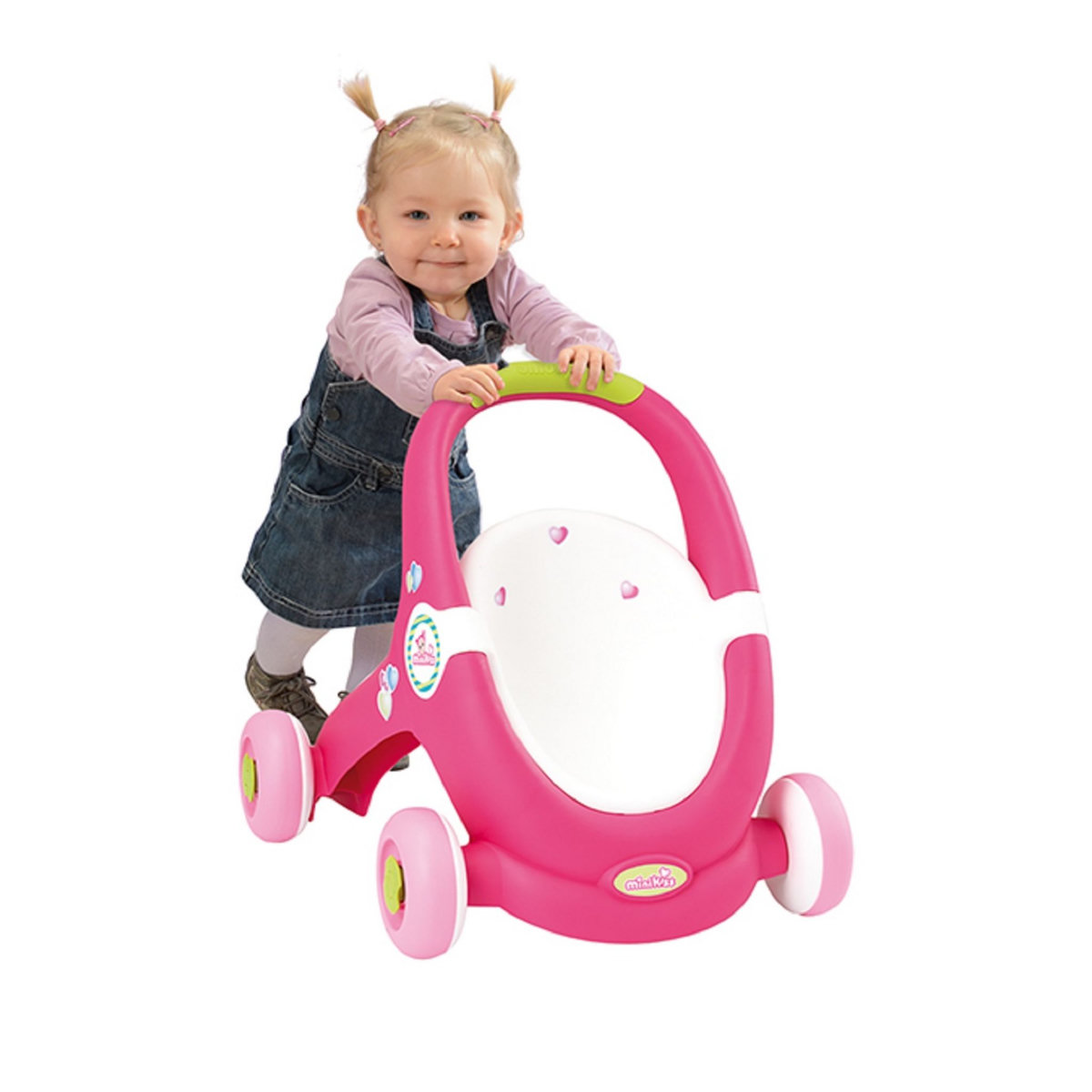 SMOBY Poussette Baby Walker Minikiss - Dès 12 mois