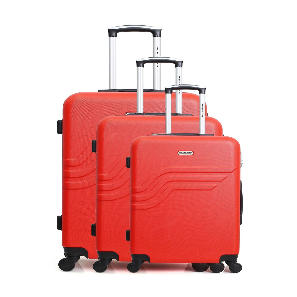 AMERICAN TRAVEL AMERICAN TRAVEL - Set de 3 ABS QUEENS 75 cm