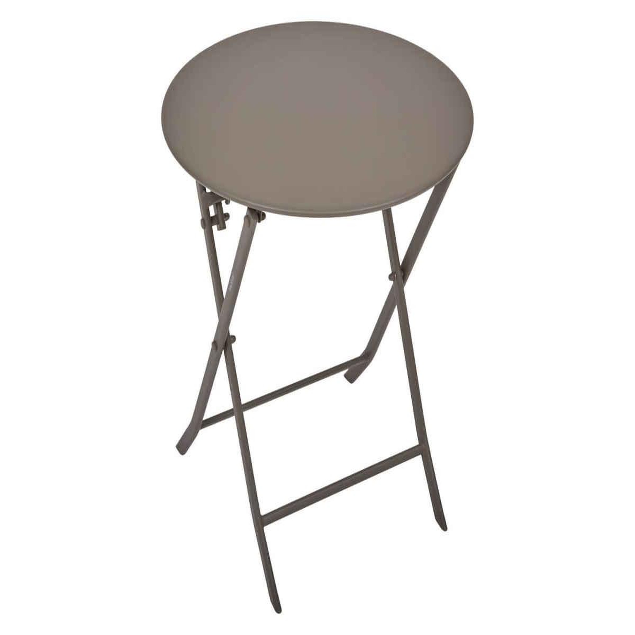 Voir la diapositive 3 : HESPERIDE Table de jardin ronde greensboro ø 60 cm 2 places café - hespéride