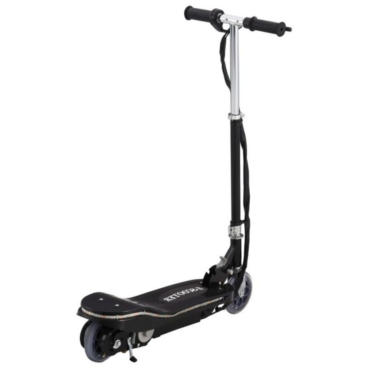 VIDAXL Trottinette électrique avec LED 120 W Noir