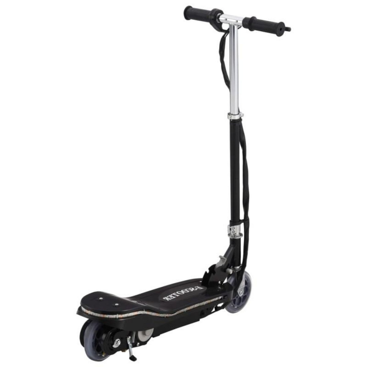 VIDAXL Trottinette électrique avec LED 120 W Noir