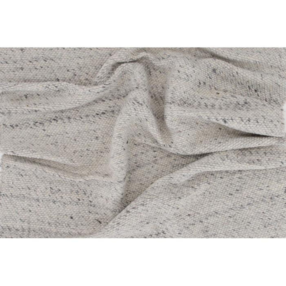 Paris Prix Tapis Déco en Laine  Ganga  171x243cm Ivoire