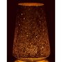 Voir la diapositive 3 : Paris Prix Photophore en Verre  Mosaïques Déco  30cm Argent