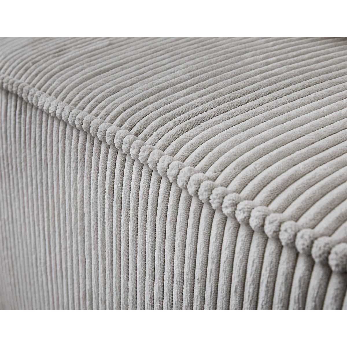 LISA DESIGN Colombine - module d'assise droit - en velours côtelé