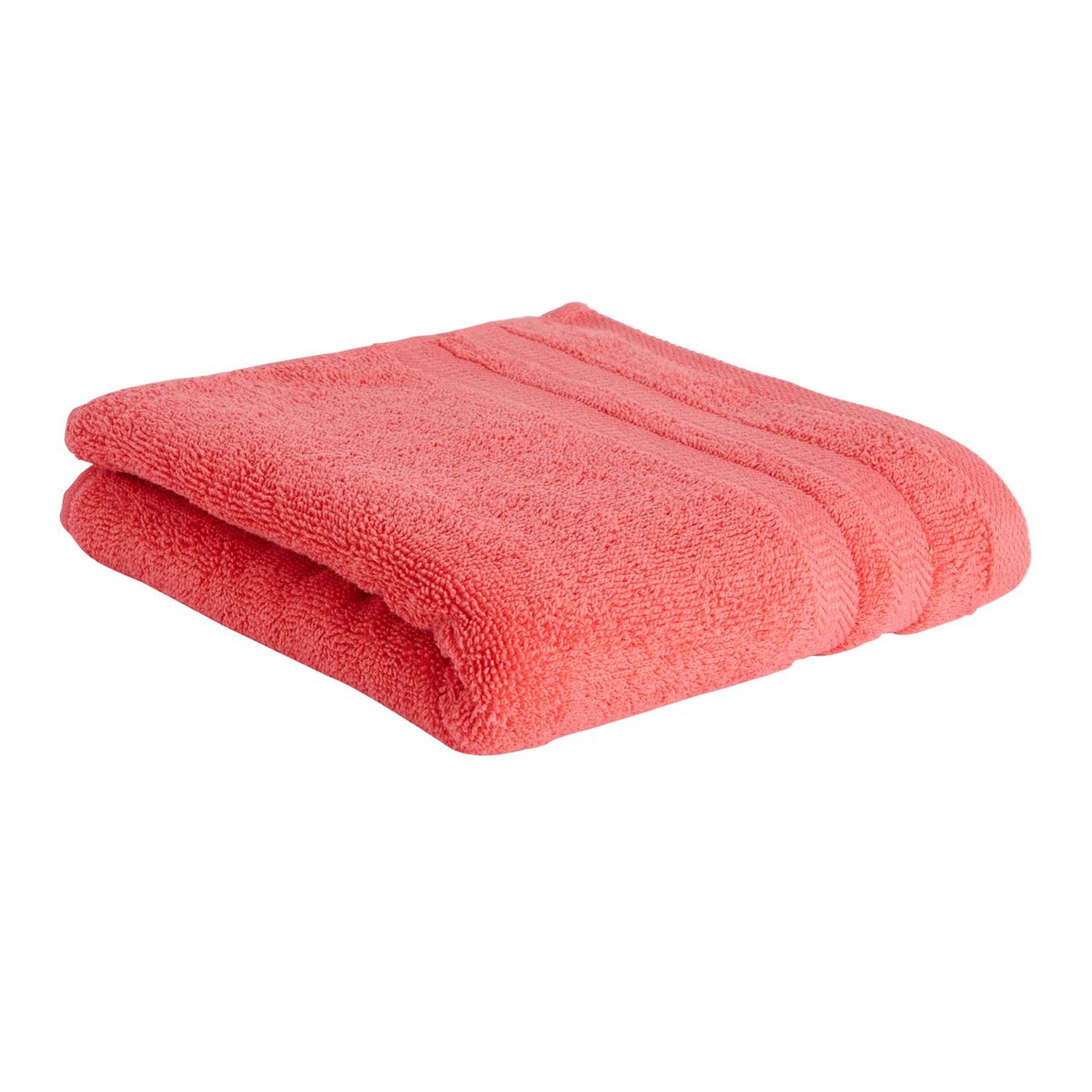 Voir la diapositive 1 : ACTUEL Serviette invité unie en coton 450 g/m²