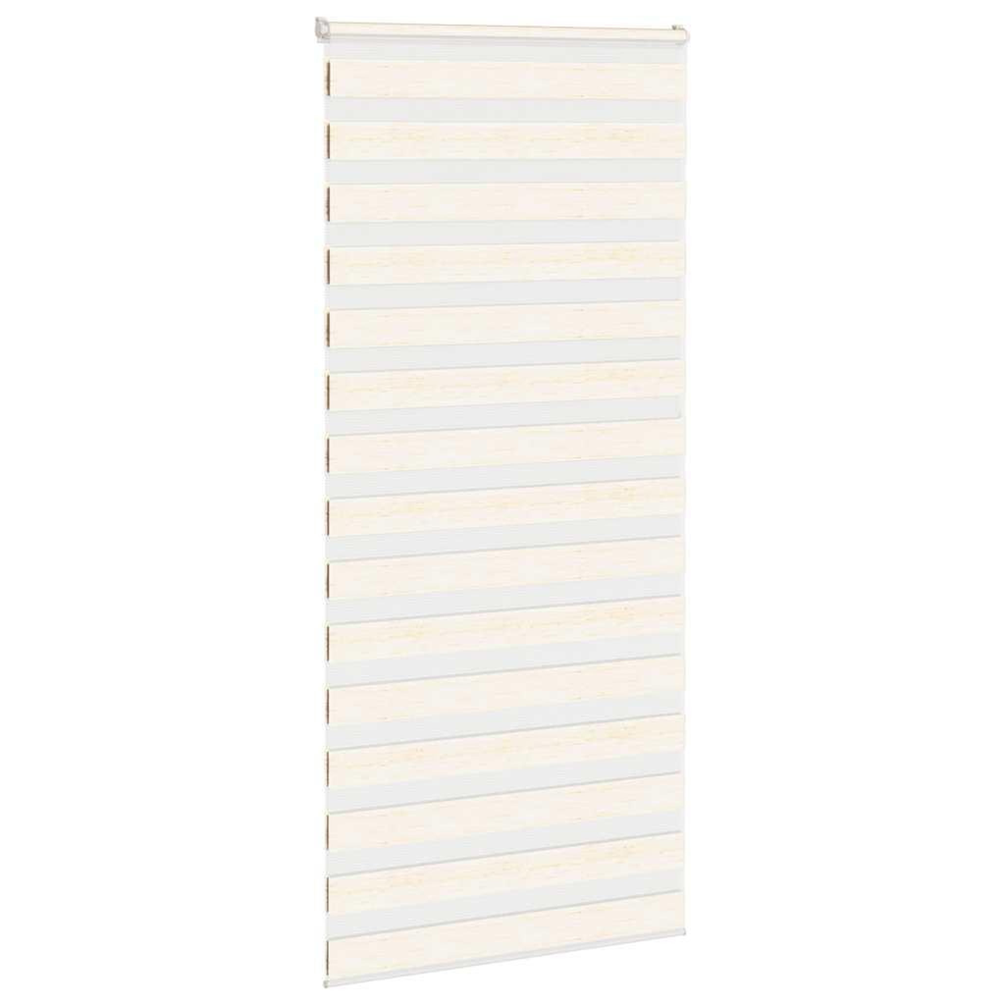 Voir la diapositive 3 : VIDAXL Store zebre beige marbre largeur du tissu 90,9 cm polyester