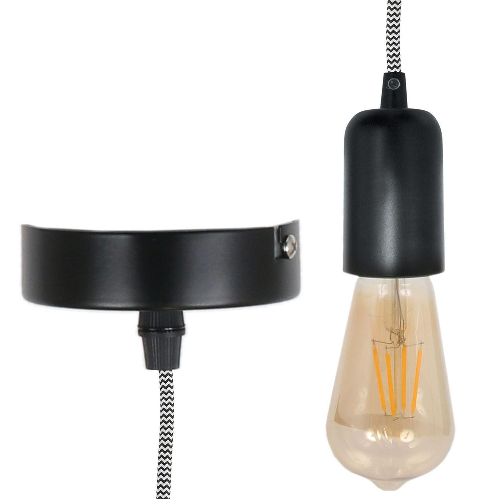 Voir la diapositive 4 : The Home Deco Factory Suspension ampoule Indus