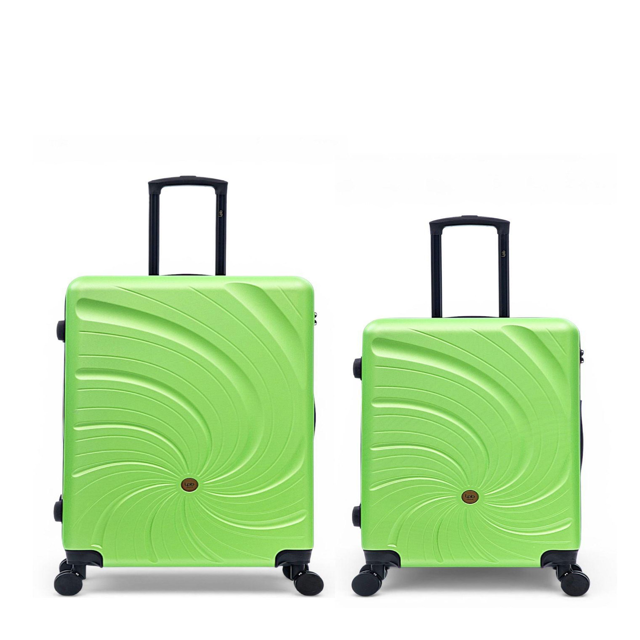 LES P'TITES BOMBES LPB Lot de 2 Valises Rigides Grand Format et Taille Moyenne SERENA