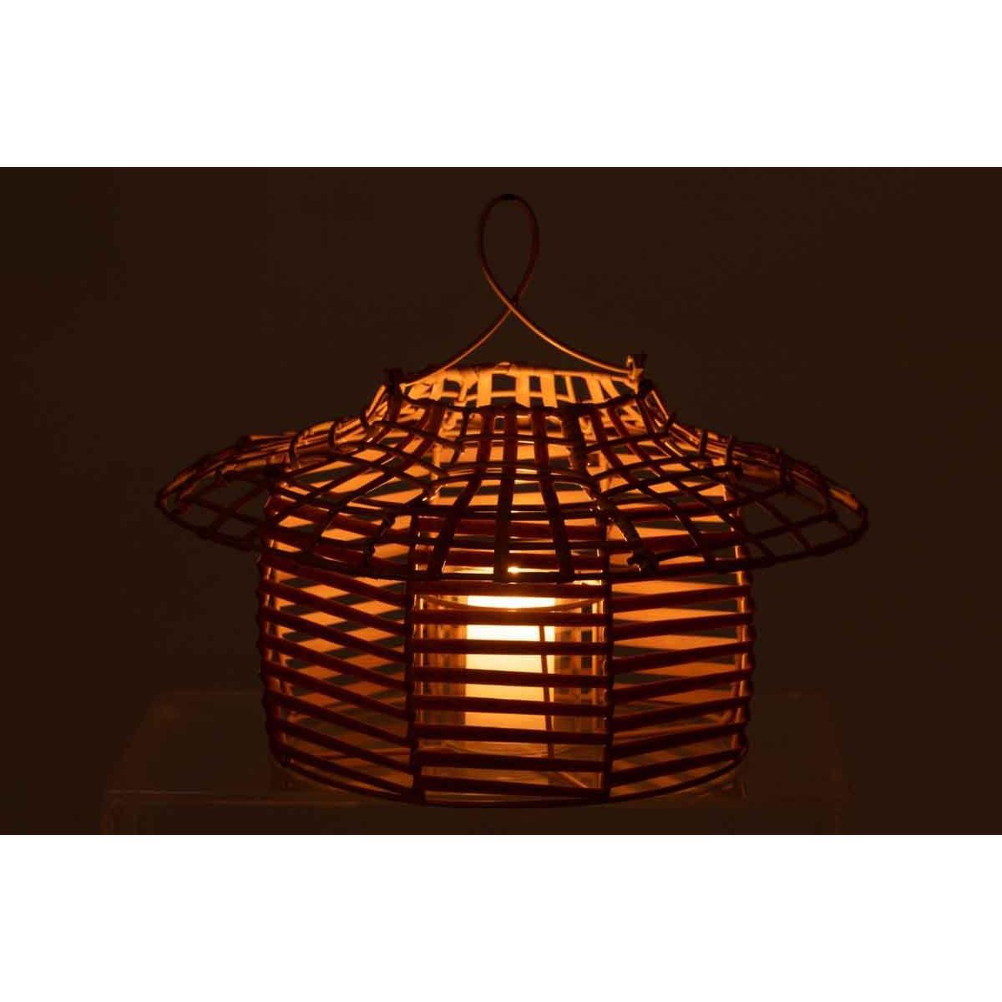 Voir la diapositive 3 : J-LINE Photophore design  suspendu  40cm naturel