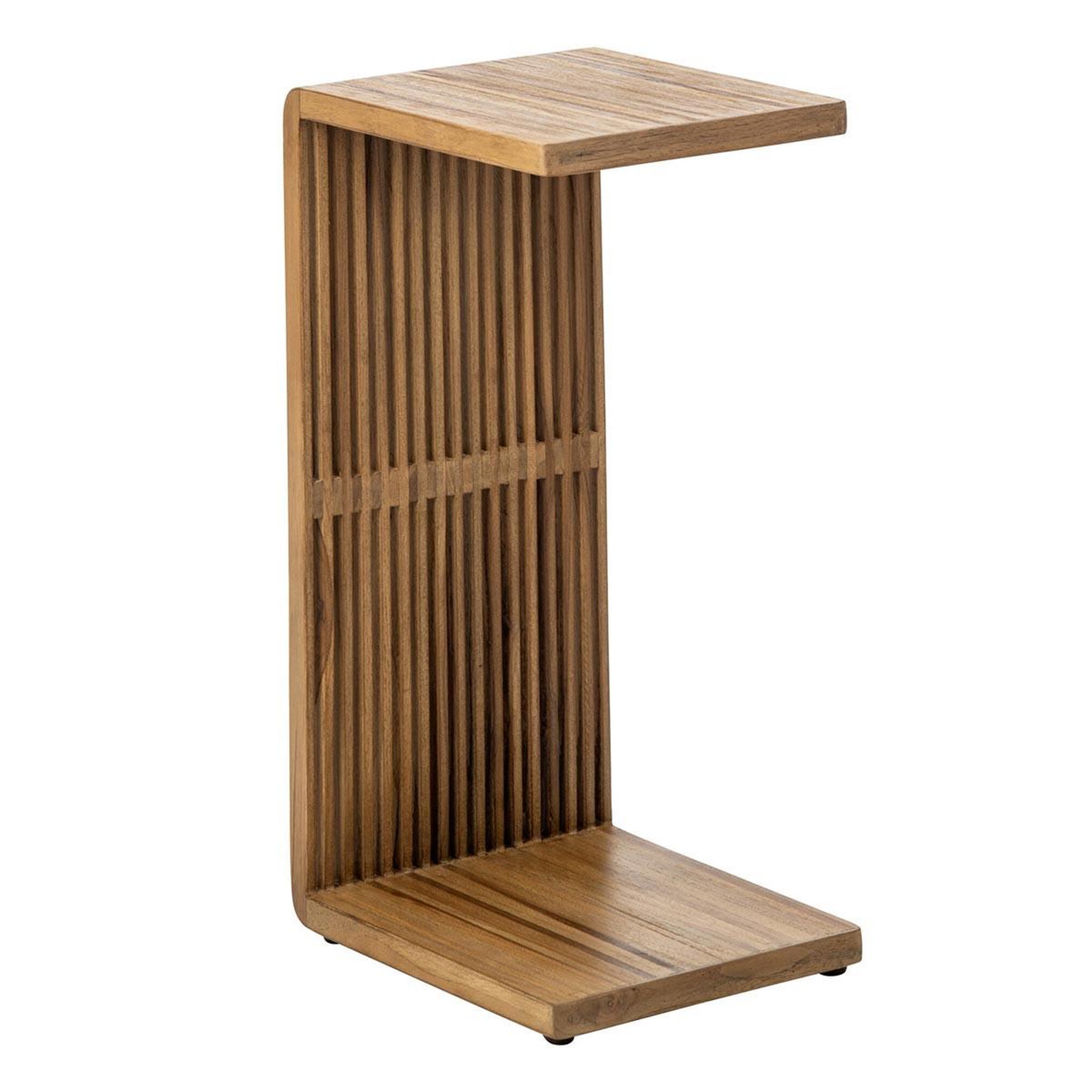 J-LINE Table d'appoint en bois  lars  65cm naturel