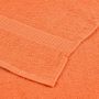 Voir la diapositive 6 : VIDAXL Serviettes de sauna 4 pcs orange 80x200 cm 360 g m² 100% coton