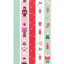 Voir la diapositive 2 : RICO DESIGN Set de 5 masking tapes Noël