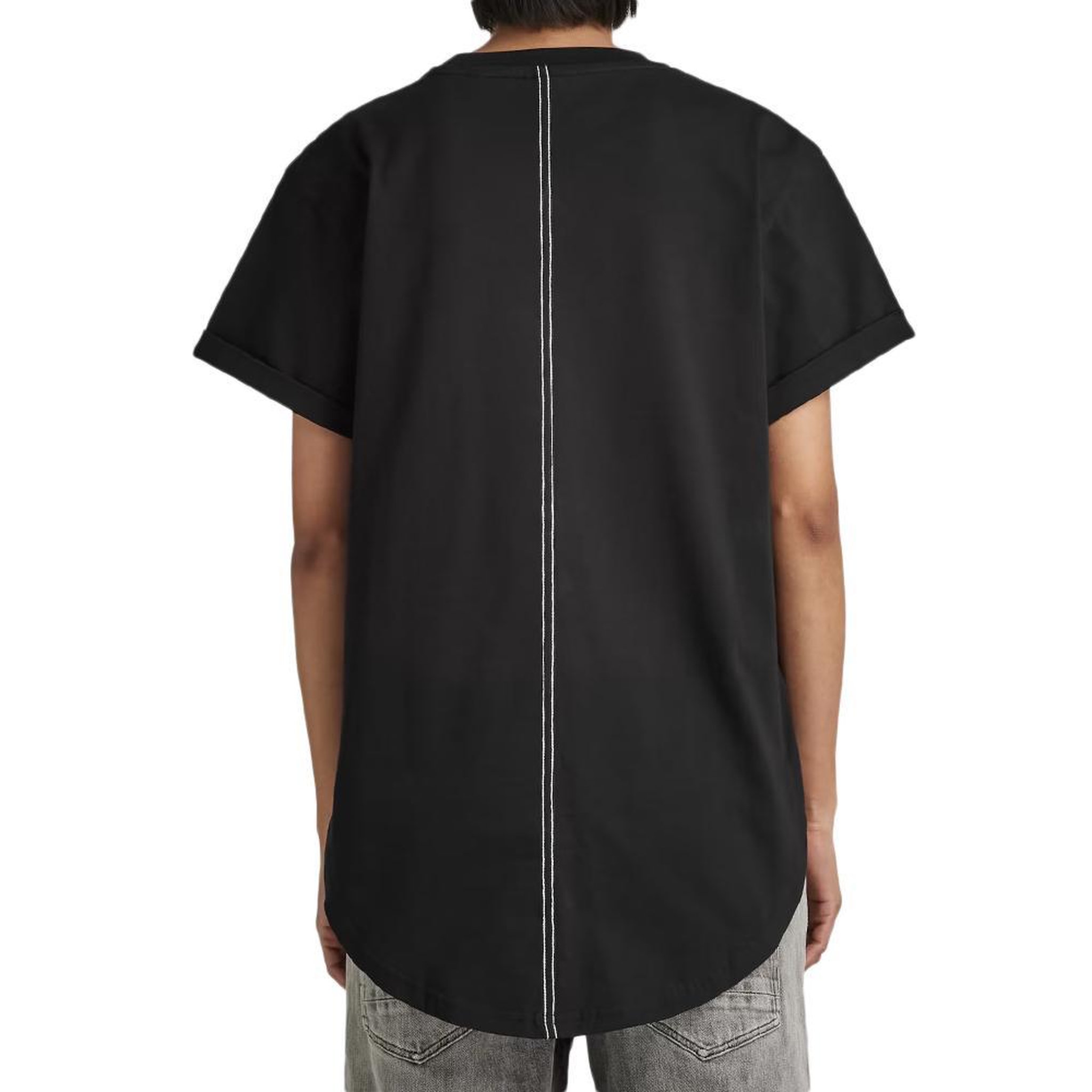 Voir la diapositive 2 : G-Star Raw T-shirt Noir Femme G-Star Raw Long Slit