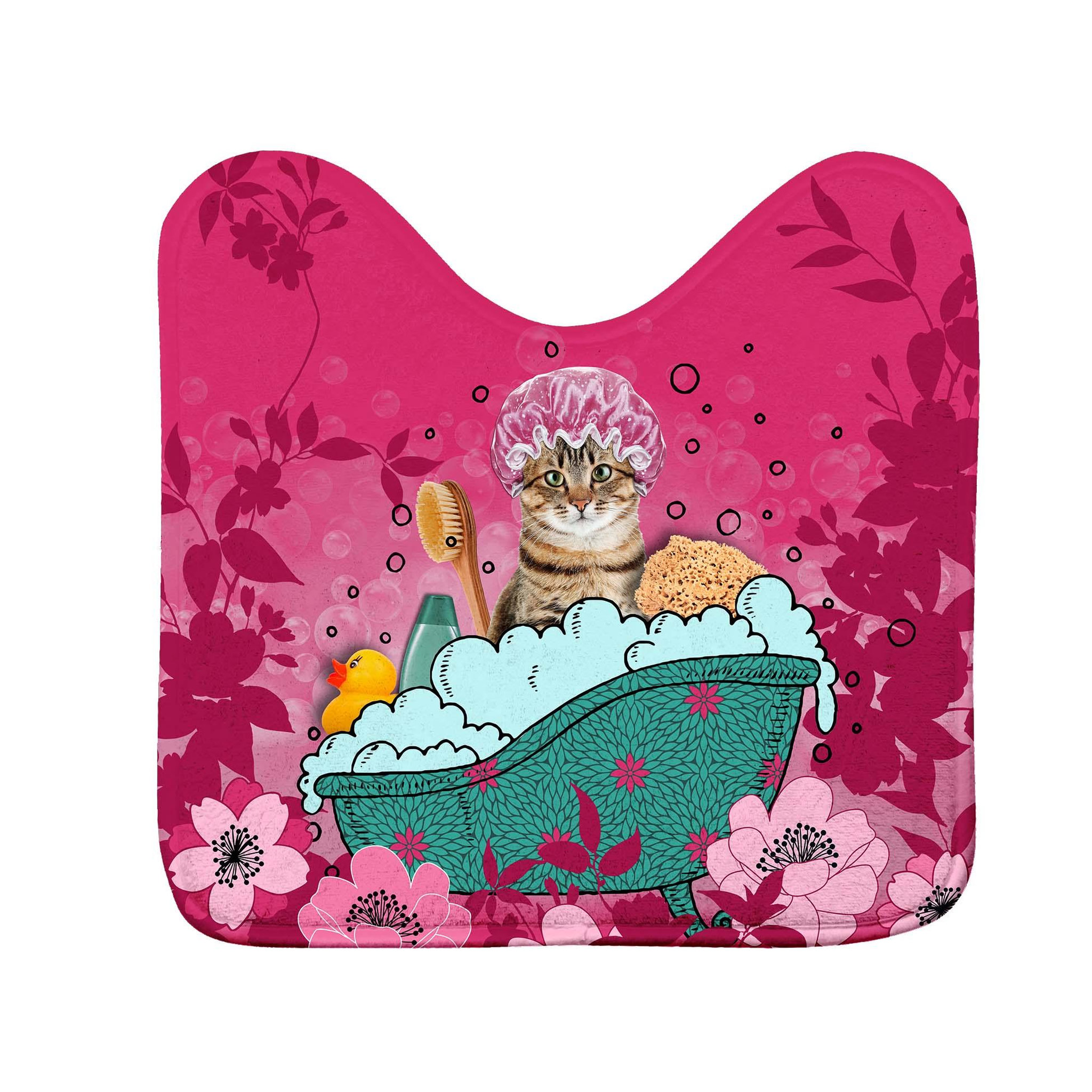Eden Tapis contour de WC Cat zen design et moderne