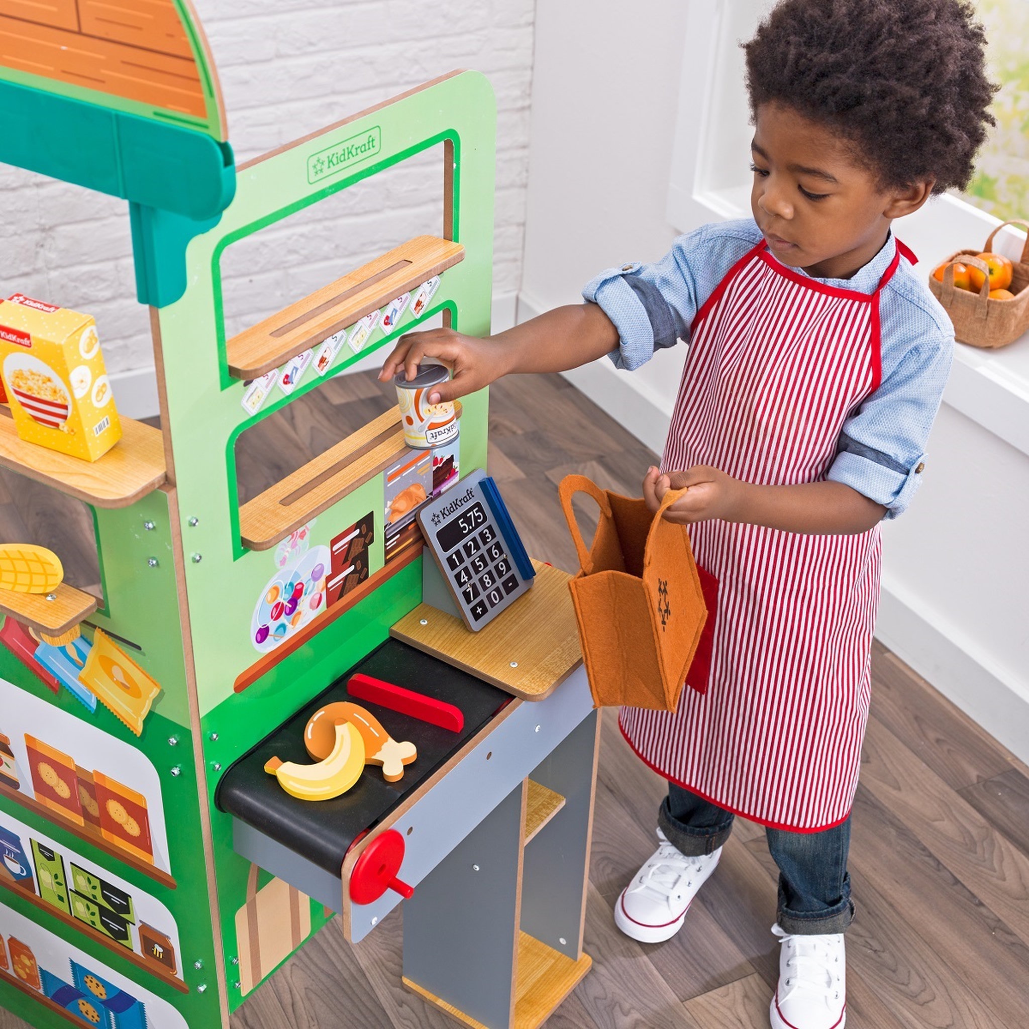 Voir la diapositive 6 : Kidkraft La petite épicerie Pop Up Let's Pretend