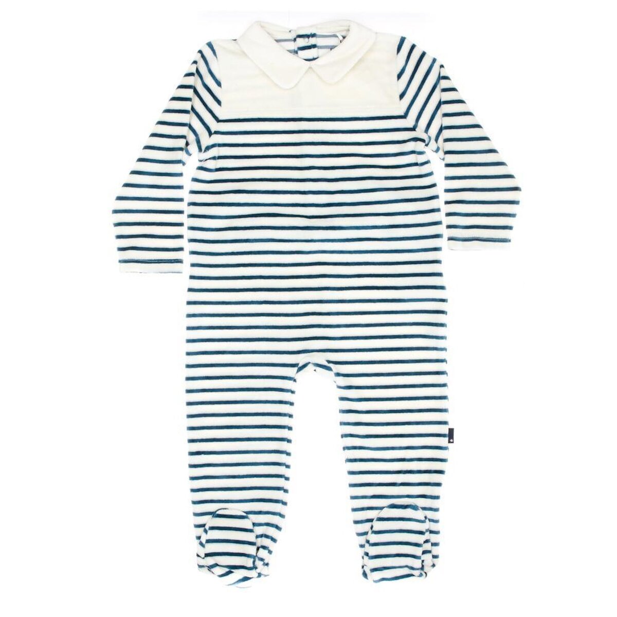 ELLE EST OU LA MER Pyjamas Rayures Blanc/ Garçon Elle est ou la mer Jama