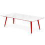 Voir la diapositive 2 : Paris Prix Table Basse 1 Cover  Tableau Effaçable  120cm Rouge