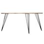 Voir la diapositive 2 : ATMOSPHERA Table basse design Neile - L. 97 x H. 50 cm - Noir