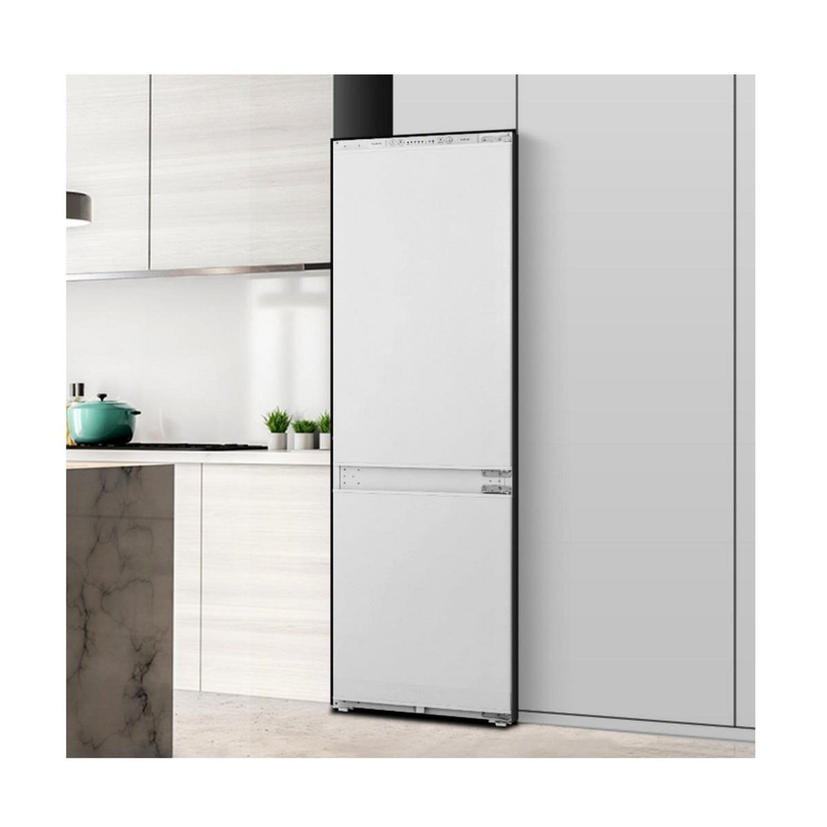 Hisense Réfrigérateur combiné intégrable à glissières 246l - RIB312F4AWE