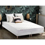Voir la diapositive 1 : Ensemble Matelas Mousse Accueil Latex 3 Zones + Sommier 2x80x200 cm Blanc TOULON