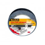 CENTRALE BRICO Ruban adhésif antidérapant de réparation SCOTCH, une face L.5 m x l.25 mm noir