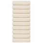 Voir la diapositive 1 : VIDAXL Serviettes de bain 10 pcs crème 100x150 cm 360 g m² 100% coton