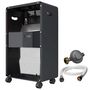 Voir la diapositive 2 : INTEC Poele à gaz 4200W 3 Niveaux de chauffe Allumage Piezo Grands volumes + Tuyau et détendeur butane INTEC