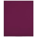 VIDAXL Draps-housses Jersey 2 pcs Bordeaux 140x200 cm Coton