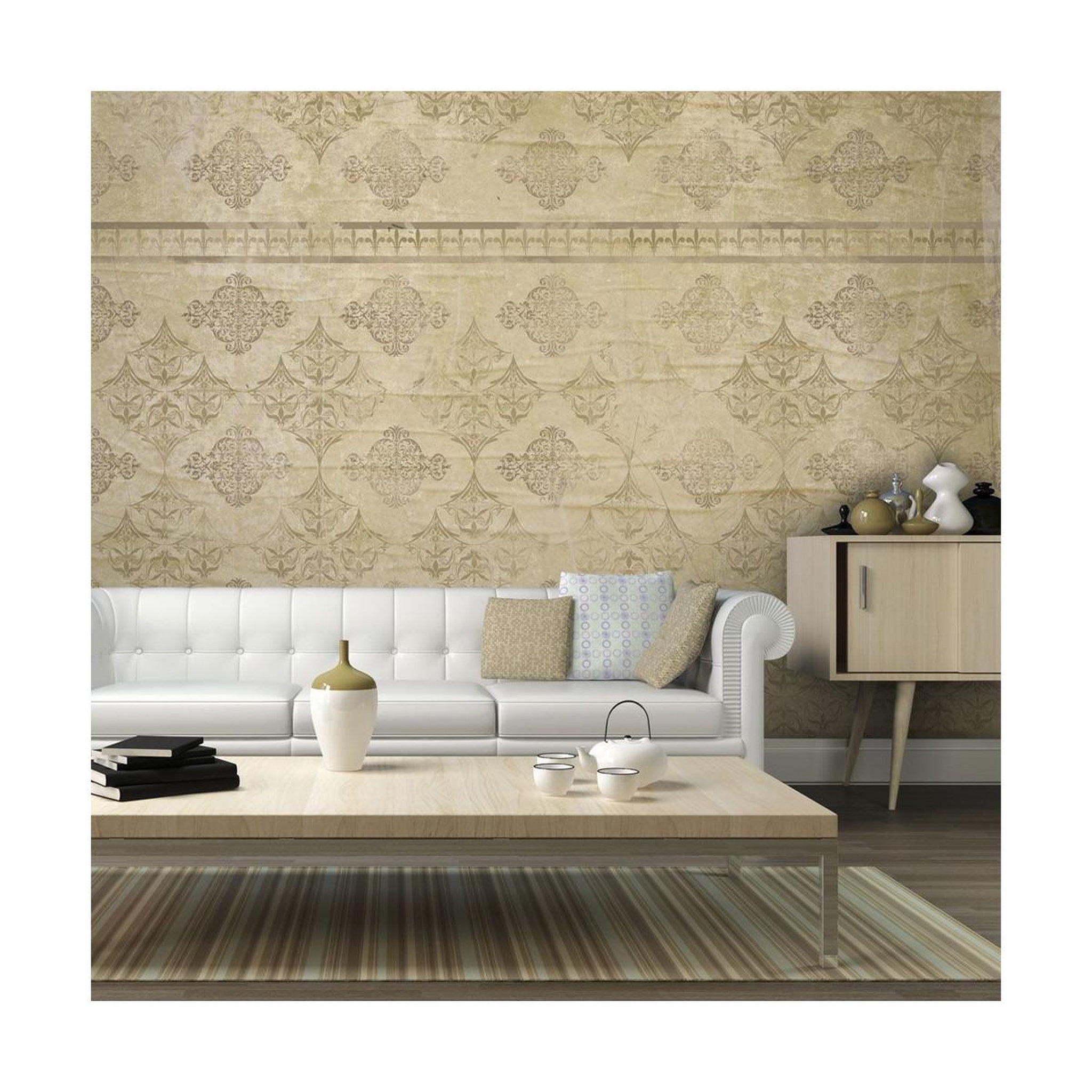 Paris Prix Papier peint  motif style baroque  270x450cm