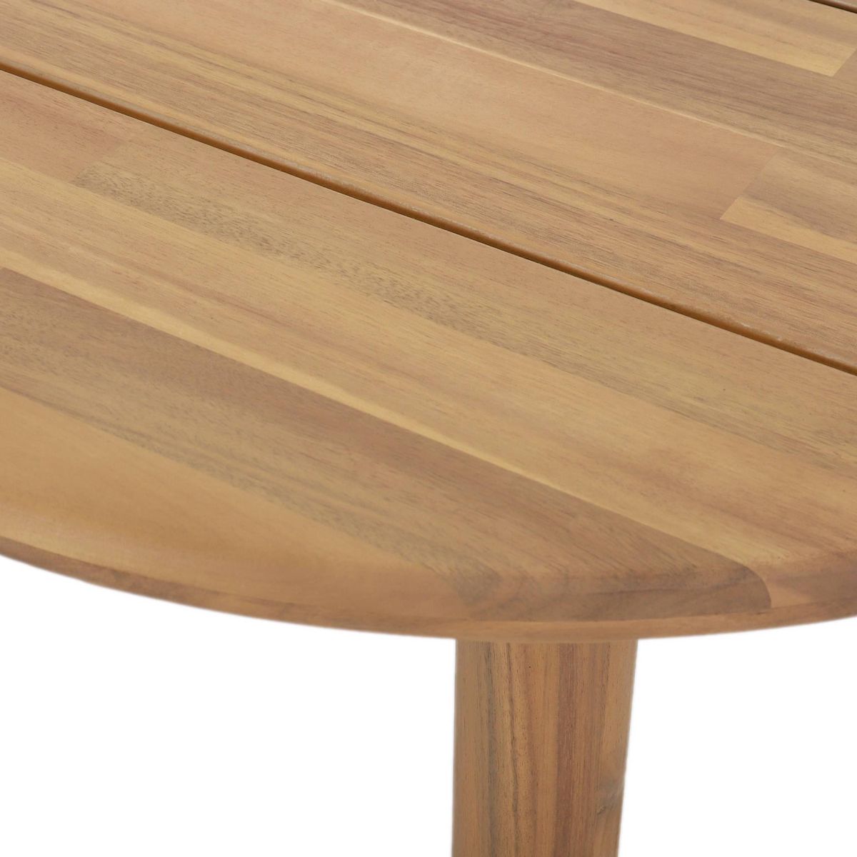 SWEEEK Table de jardin rectangulaire bois d'acacia 6 places naturel - Sorrento