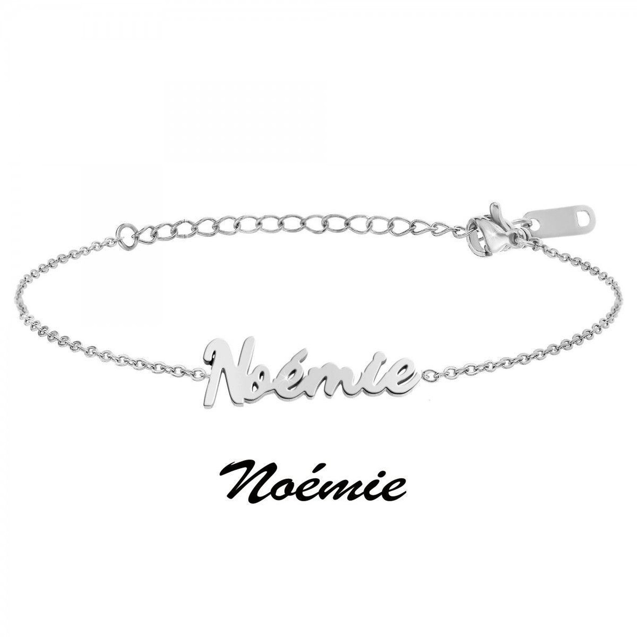 Voir la diapositive 3 : SC CRYSTAL Noémie - Bracelet prénom
