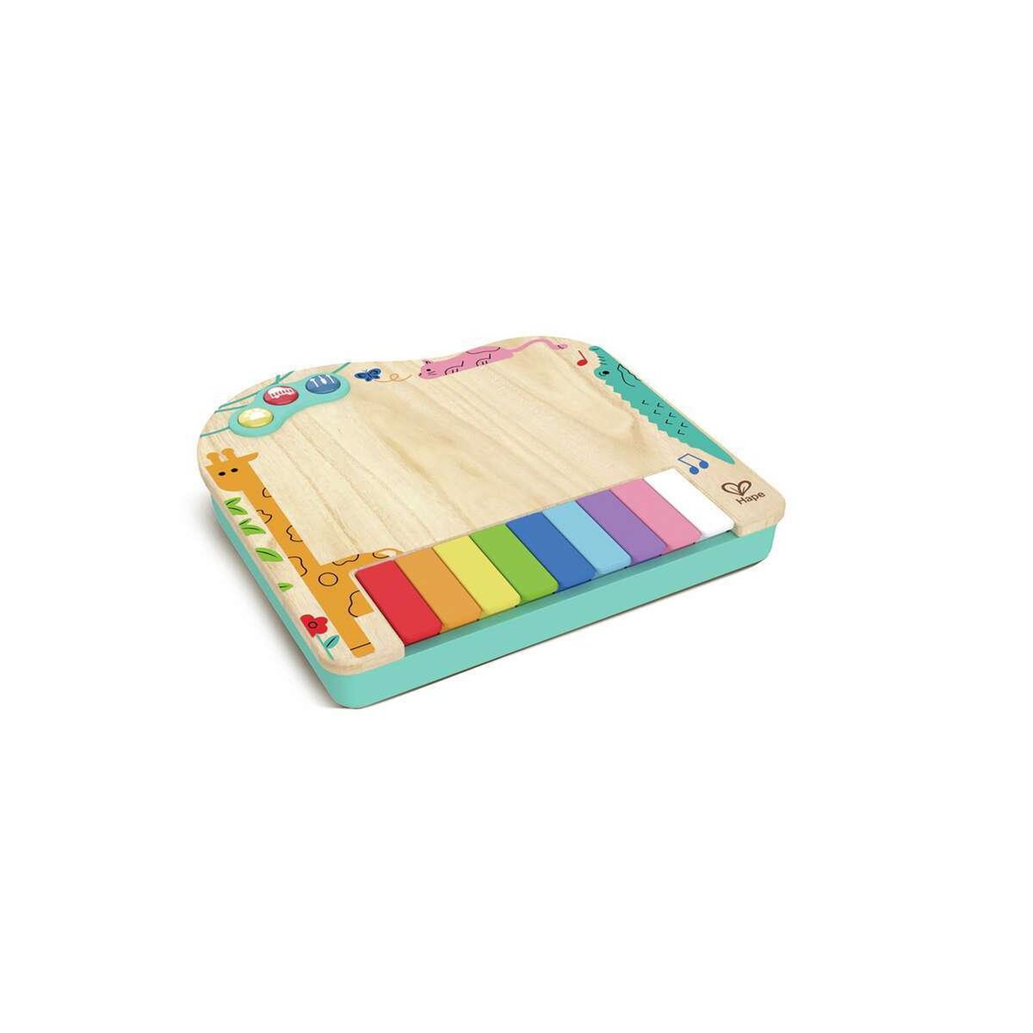 Voir la diapositive 2 : Hape Piano pixel interactif - piano en bois