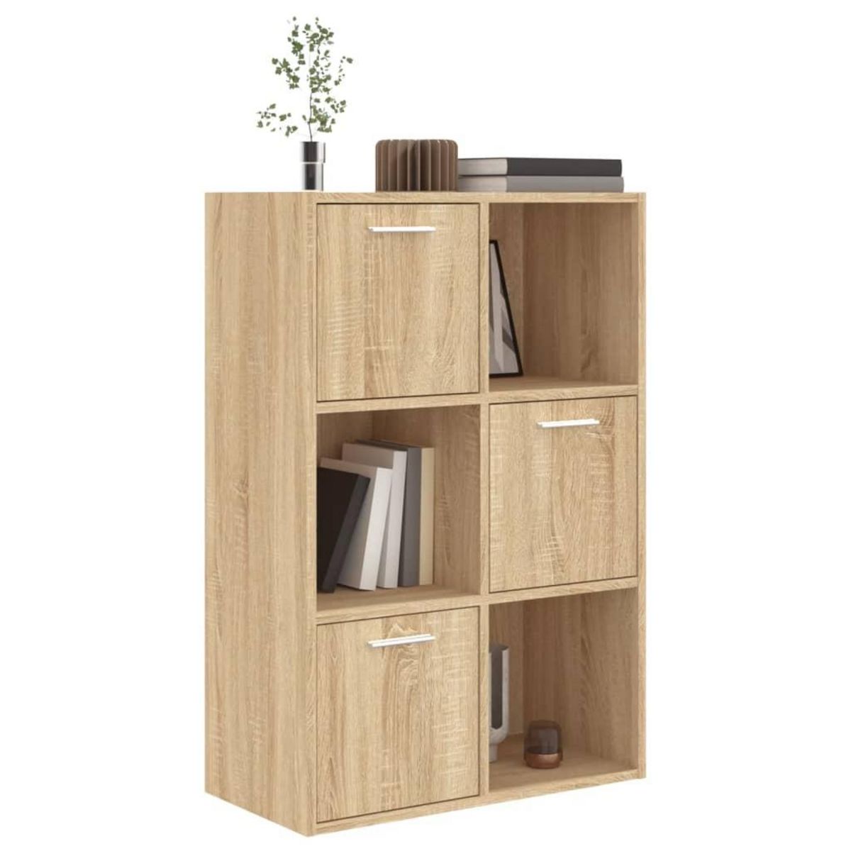 VIDAXL Armoire de rangement Chene sonoma 60x29,5x90 cm Bois ingenierie