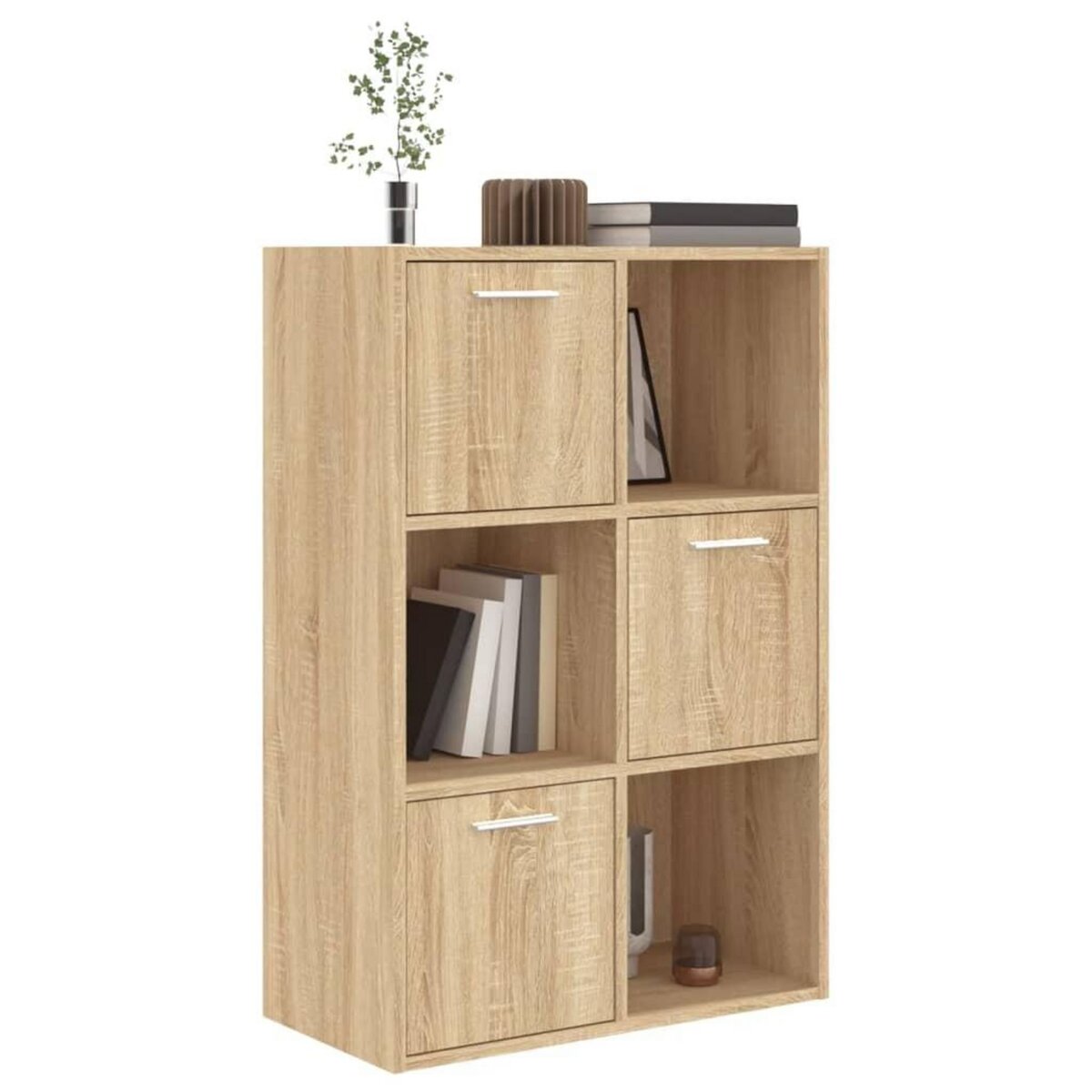 VIDAXL Armoire de rangement Chene sonoma 60x29,5x90 cm Bois ingenierie