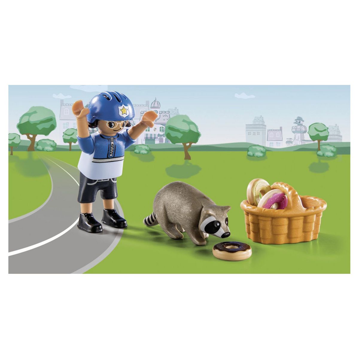 PLAYMOBIL Duck on call 70918 Policière et animaux