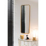 Voir la diapositive 6 : Paris Prix Miroir Mural en Métal Design  Mona  119cm Or