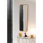 Voir la diapositive 6 : Paris Prix Miroir Mural en Métal Design  Mona  119cm Or