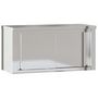 Voir la diapositive 2 : VIDAXL Armoire murale de cuisine avec portes coulissantes inox