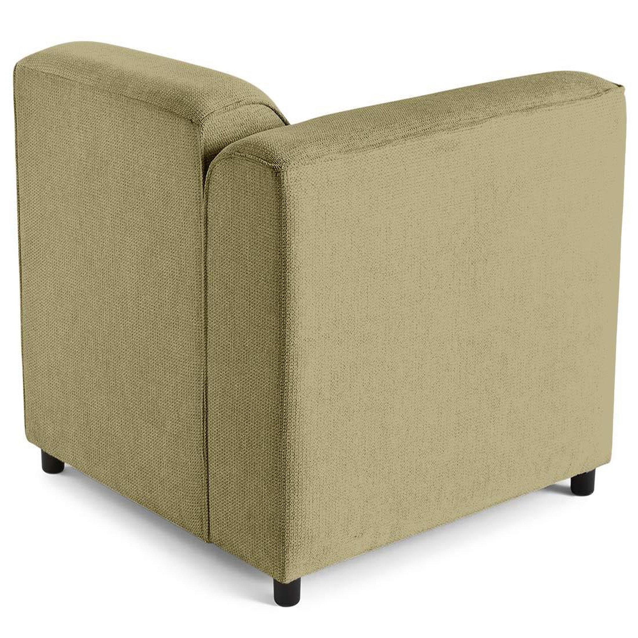 Voir la diapositive 5 : LISA DESIGN Suaro - module d'assise d'angle gauche en tissu texturé