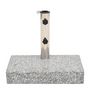 Voir la diapositive 4 : VIDAXL Socle de parasol Granite rectangulaire 25 kg