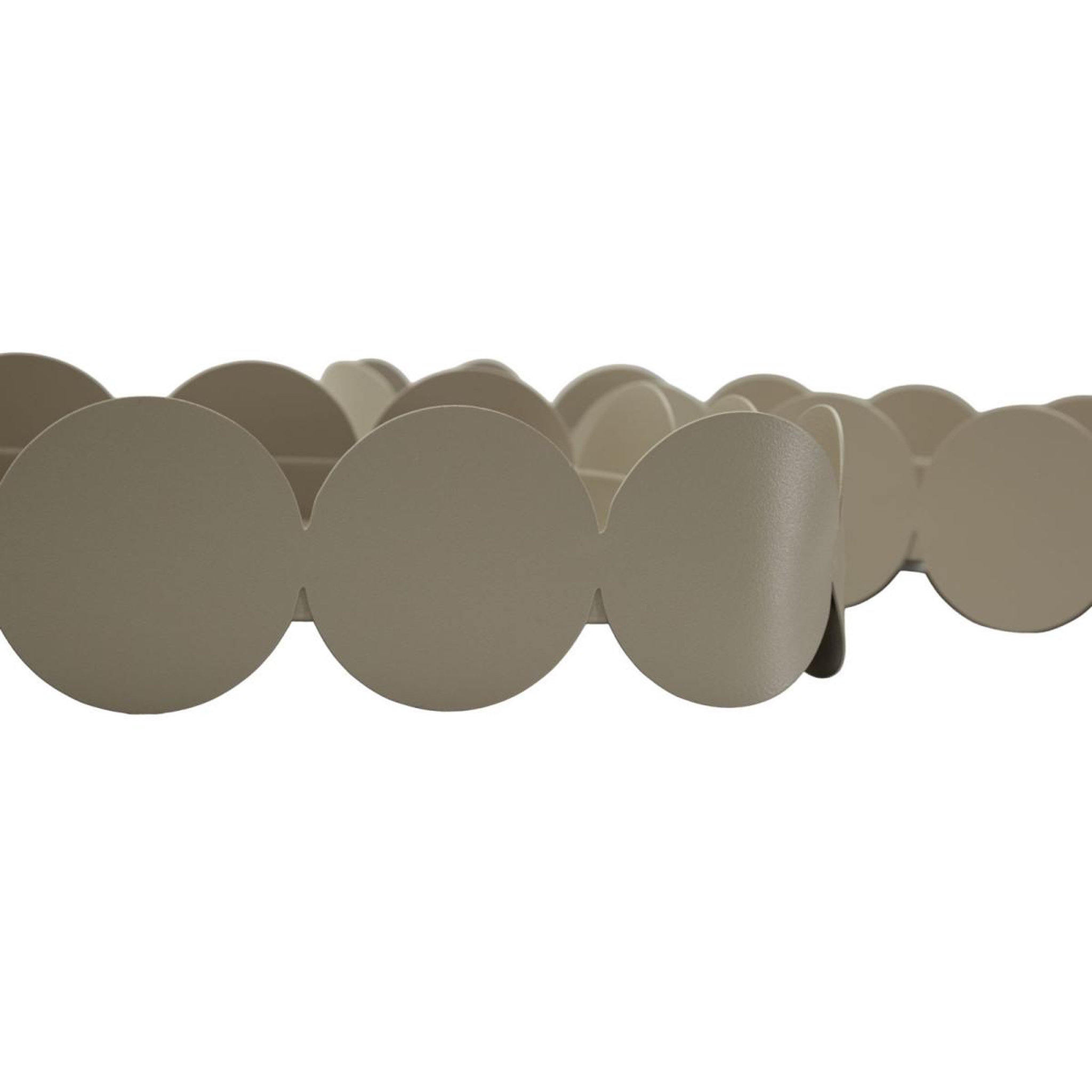 Voir la diapositive 5 : Paris Prix Lot de 2 vide-poches en métal  saturn  40cm taupe