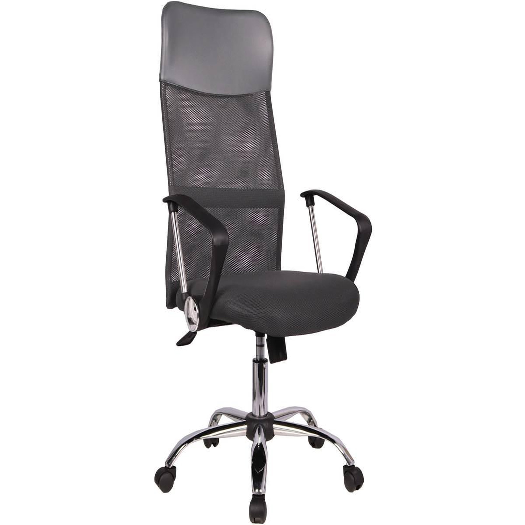 Habitat et Jardin Fauteuil de bureau à roulettes  Tino  - Gris
