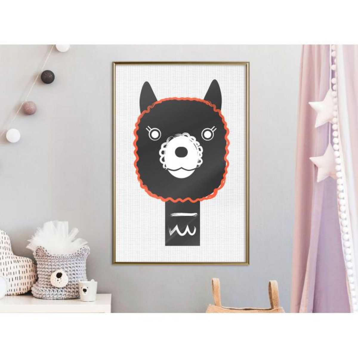 Paris Prix Affiche Murale Encadrée  Cute Smile