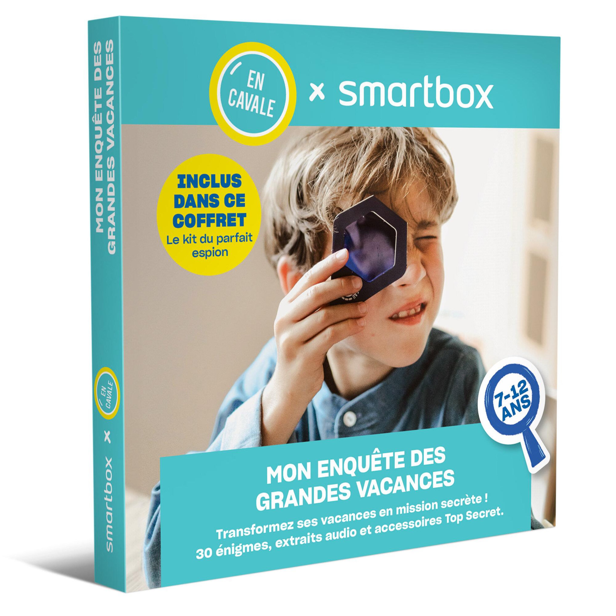 Smartbox 1 enquête pour les grandes vacances - Coffret Cadeau Multi-thèmes